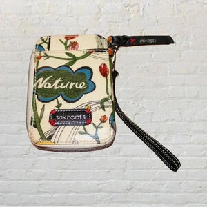 The Sakroots Zip Around Wallet